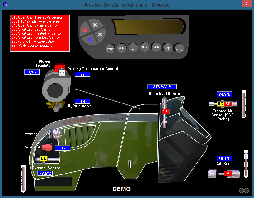 CLAAS Metadiag© — Tractor Diagnostic Solution