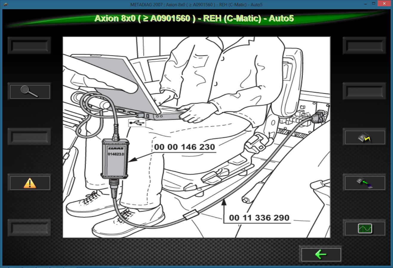CLAAS Metadiag© — Tractor Diagnostic Solution