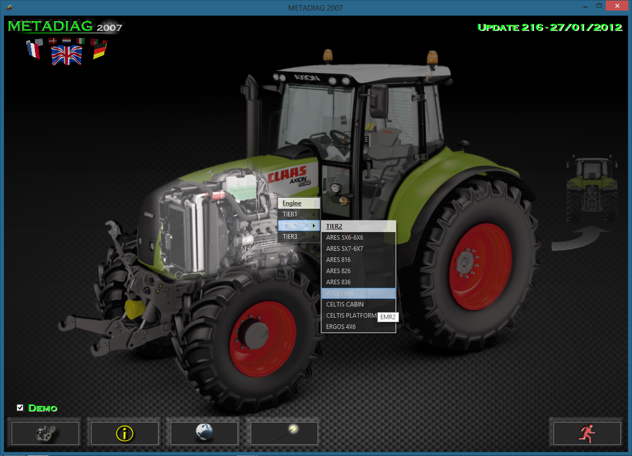 CLAAS Metadiag© — Tractor Diagnostic Solution