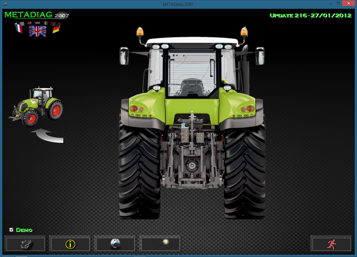 CLAAS Metadiag© — Tractor Diagnostic Solution