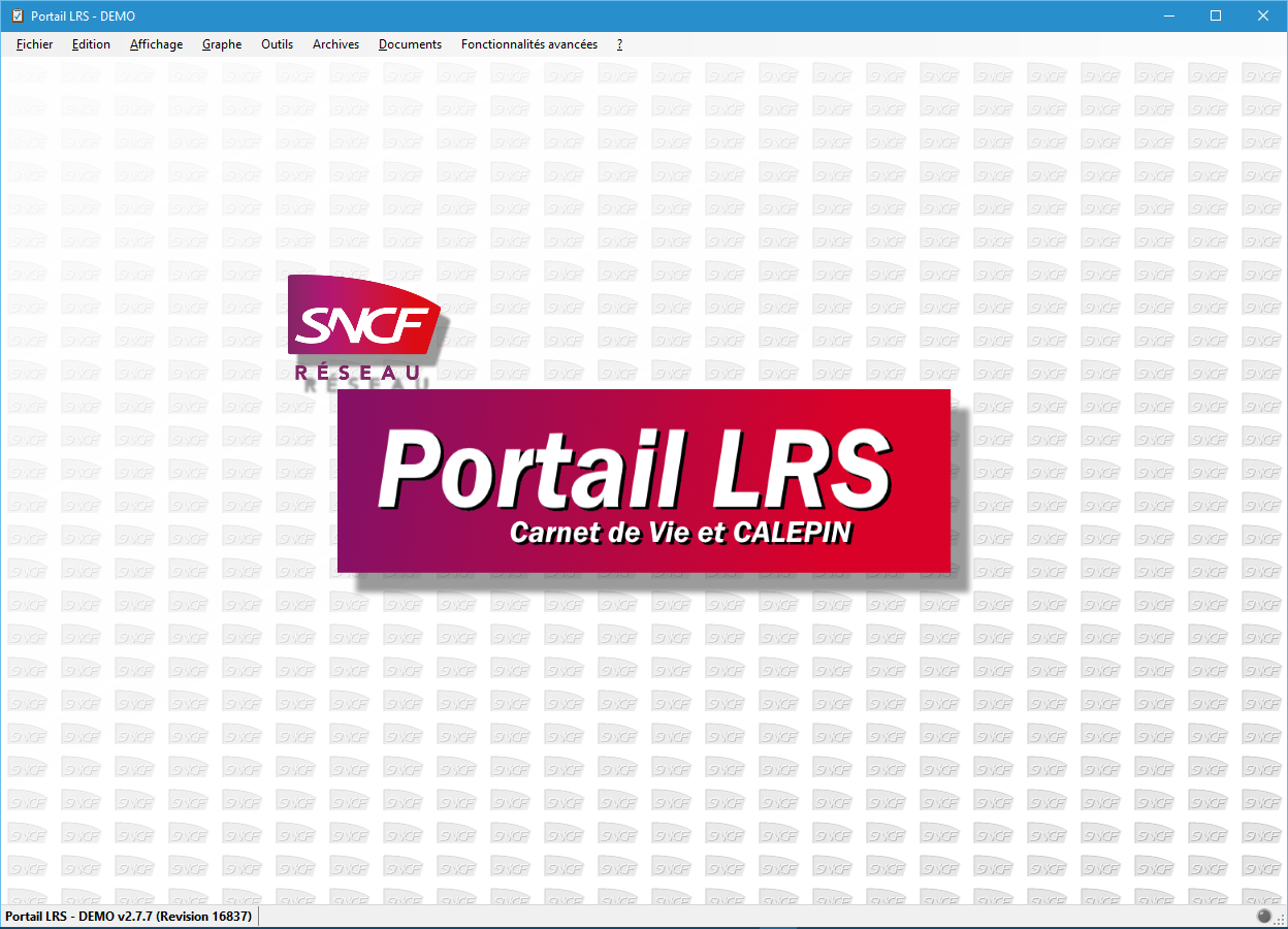 SNCF Portail LRS — Rail Work Feasibility & Traceability