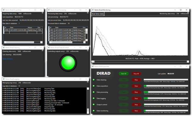 Dirad — Radioactive Material Detection Software